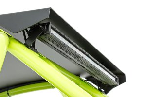 Polaris RZR Turbo S Velocity LED Light Kit - Rear - Rough Country - 30 Inch Curved | Black Series - '21-'22